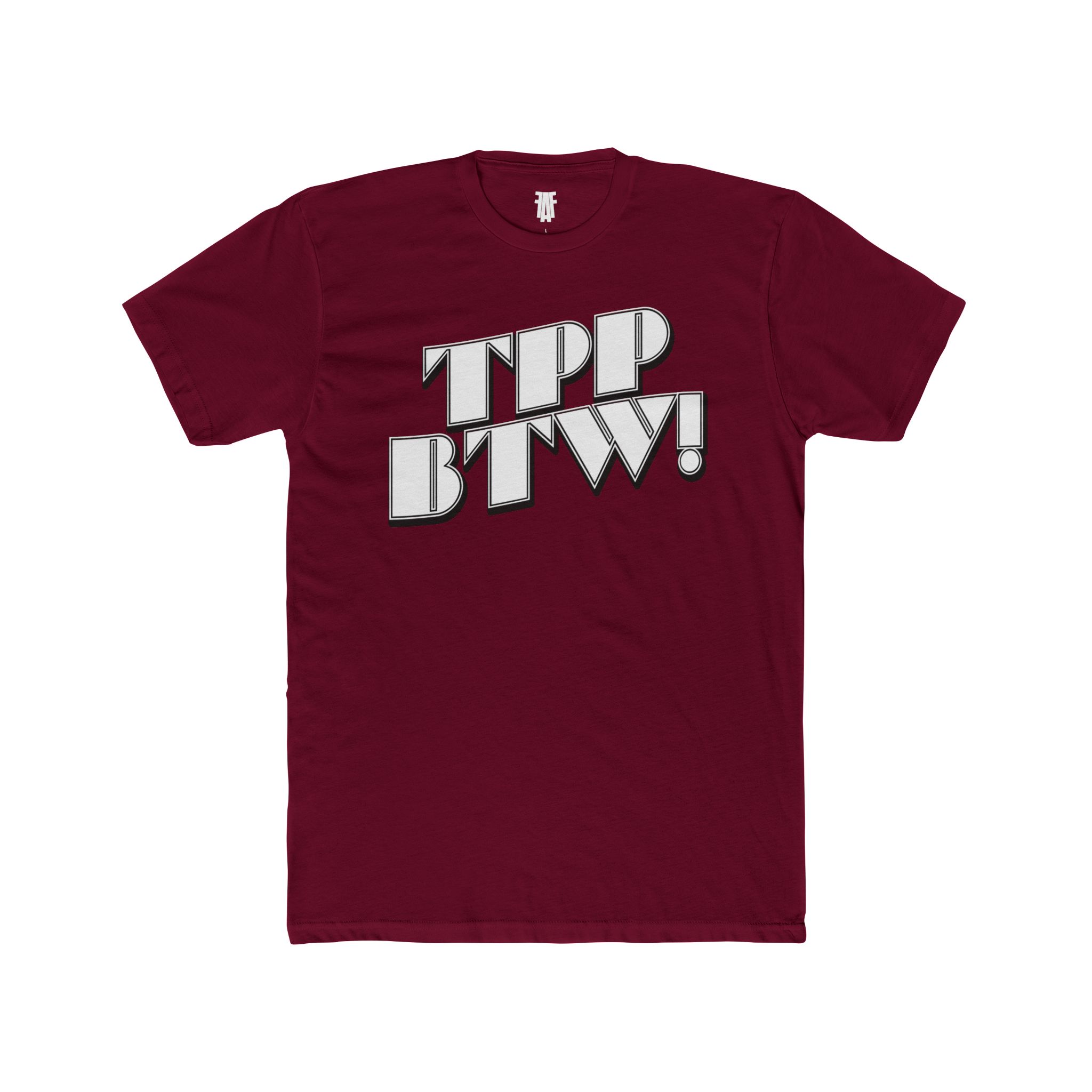 'TPP BTW!' - Unisex Cotton Crew Tee - Image 28