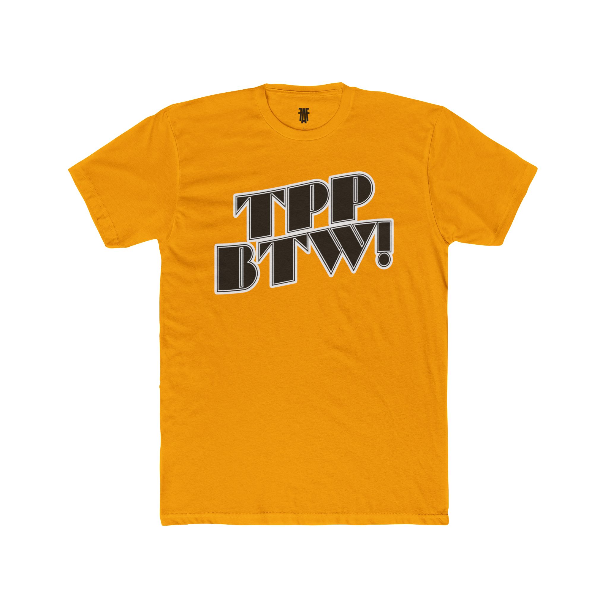 'TPP BTW!' - Unisex Cotton Crew Tee - Image 10