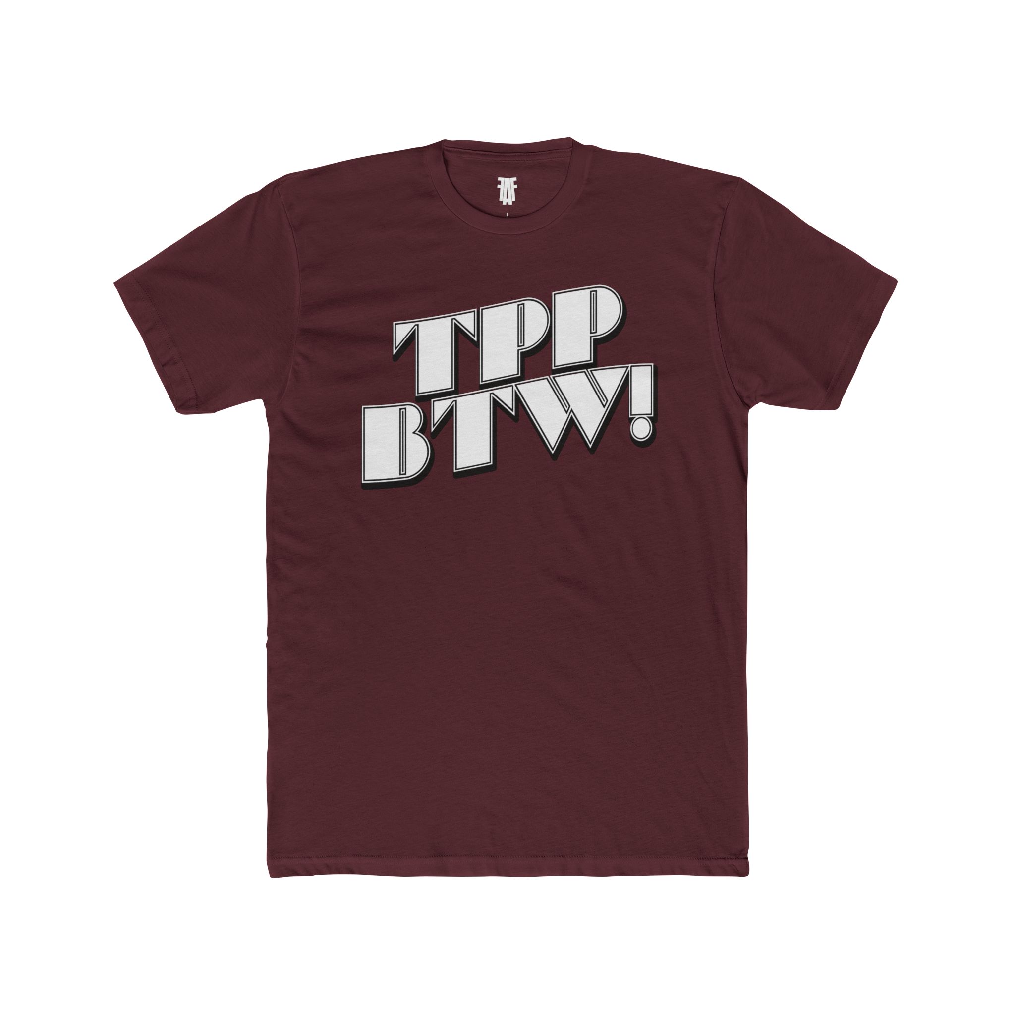 'TPP BTW!' - Unisex Cotton Crew Tee - Image 31